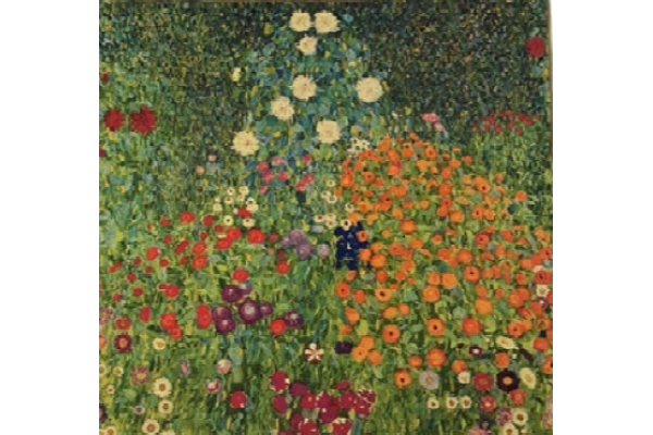 Gobelín  -  Flower Garden by Klimt 